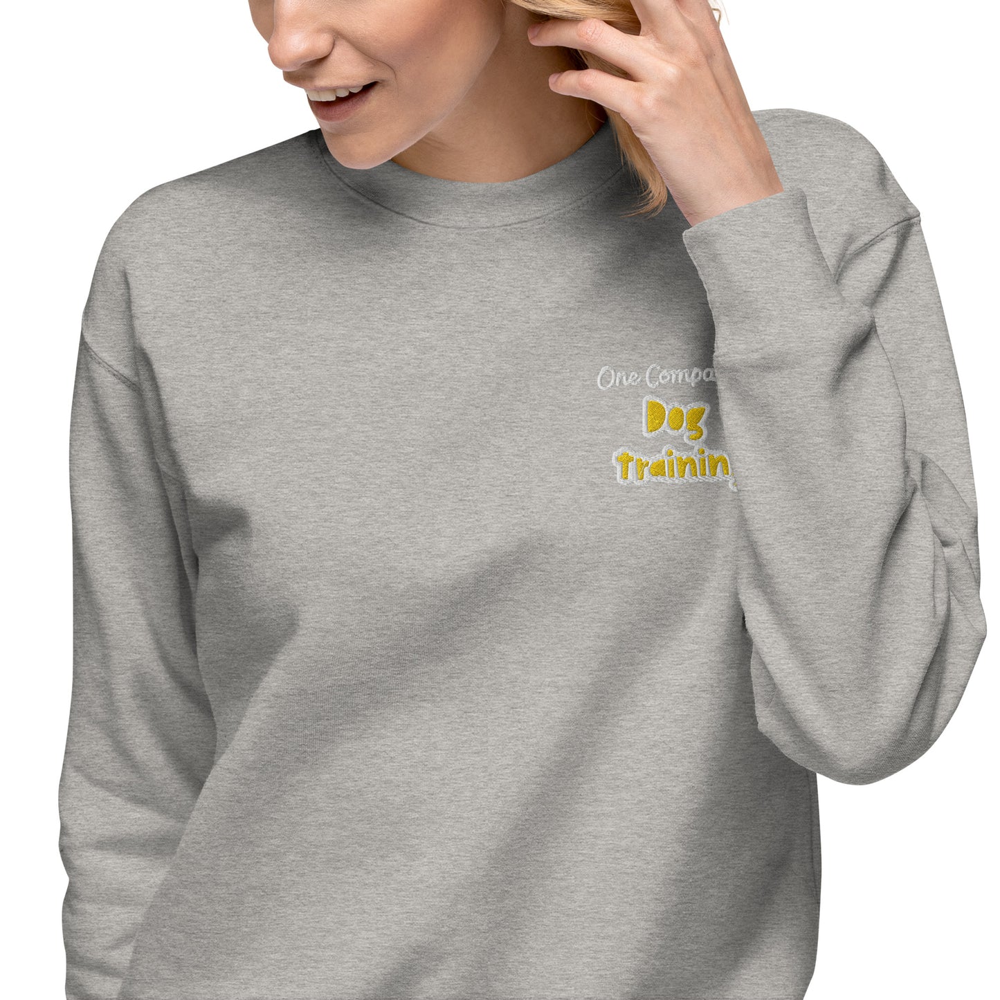 Cozy crewneck sweatshirt designed for women who love dogs
