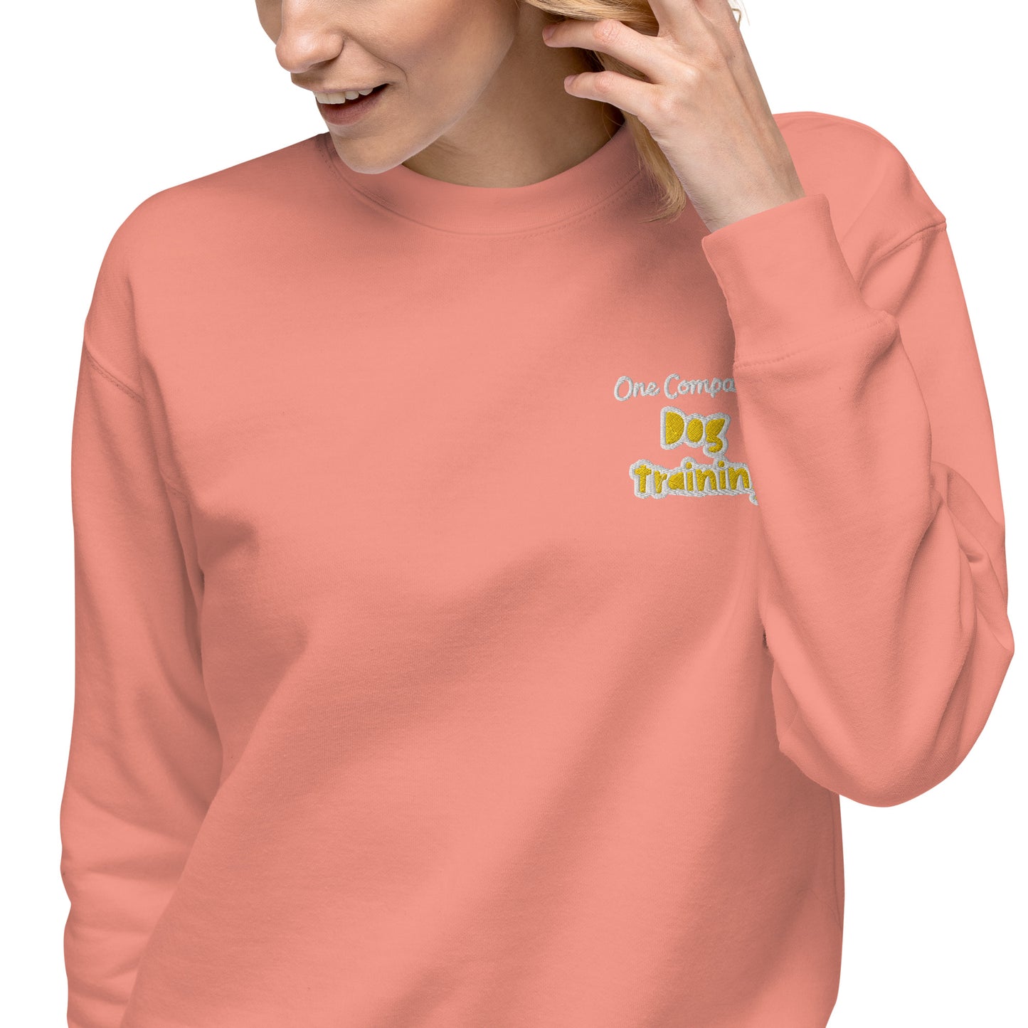 One Companion dog lover apparel – I'd Rather Be With My Dog crewneck