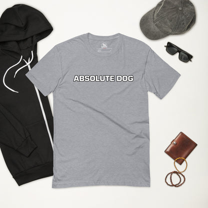 Dog lover t-shirt promoting confidence in training
