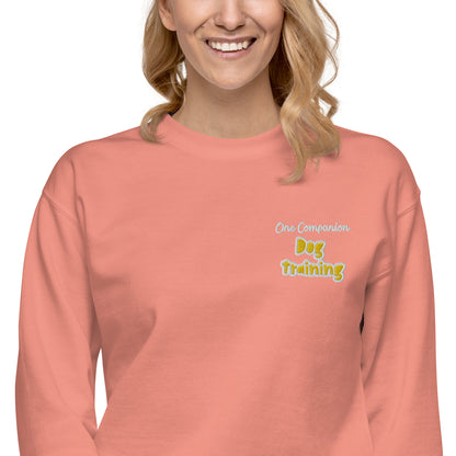 Comfortable casual sweatshirt for women who love dogs

