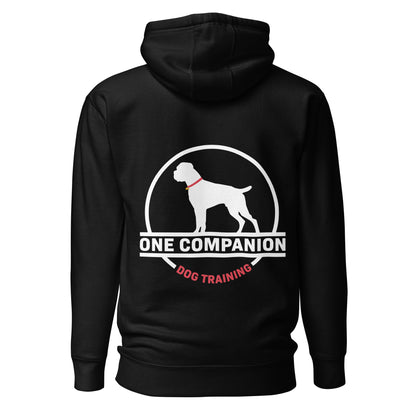 Unisex hoodie for casual wear and dog training sessions